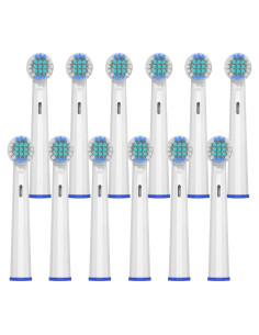 Cabezas de cepillo Oral B Braun Cross Clean 12 unidades