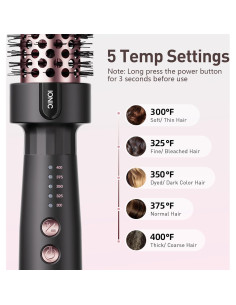 Cepillo Térmico Tresses Touch 1.5" Iones Negativos 5 Temperaturas 2