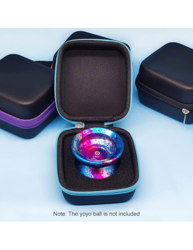 Bolsa de Almacenamiento para Yoyo Lixada EVA Naranja 8.7x5.7cm