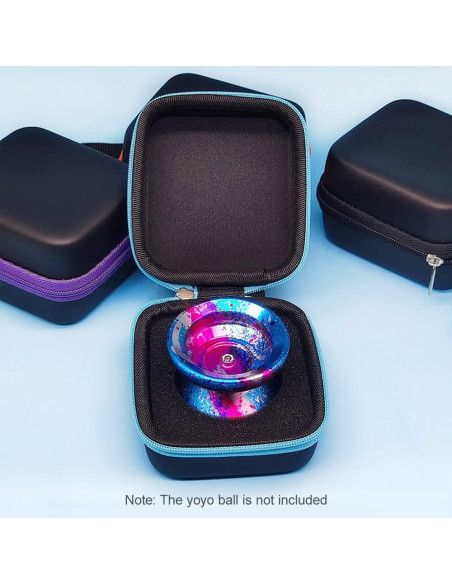 Bolsa de Almacenamiento para Yoyo Lixada EVA Naranja 8.7x5.7cm