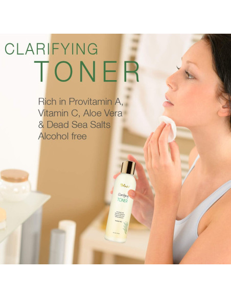 Tónico Aclarador Deluvia 284g Hidratante Facial Sin Alcohol