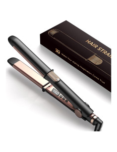 Plancha de Cabello Yeshuai Cerámica Doble Voltaje Oro Rosa