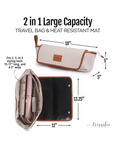 Bolsa de Viaje Tressific para Herramientas de Cabello 45.7cm 2