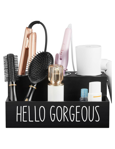 Organizador de Herramientas para Cabello Bivvclaz Negro 29.5x17.8 cm