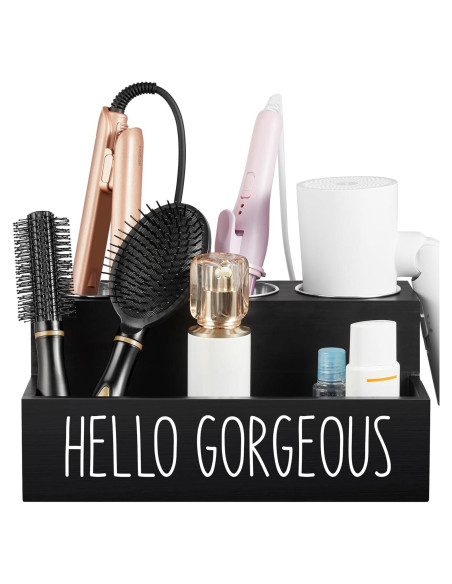 Organizador de Herramientas para Cabello Bivvclaz Negro 29.5x17.8 cm