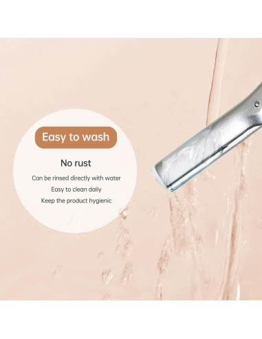 Cuchillas de Repuesto para Afeitadora Facial Tweezerman - 12 Unidades