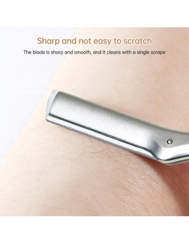 Cuchillas de Repuesto para Afeitadora Facial Tweezerman - 12 Unidades