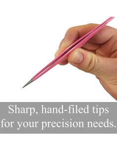 Pinzas de Precisión Zizzili Basics - Acero Inoxidable 11.43 cm 2