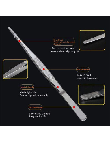 Pinzas de Cocina Aniso de Acero Inoxidable 15.24 cm