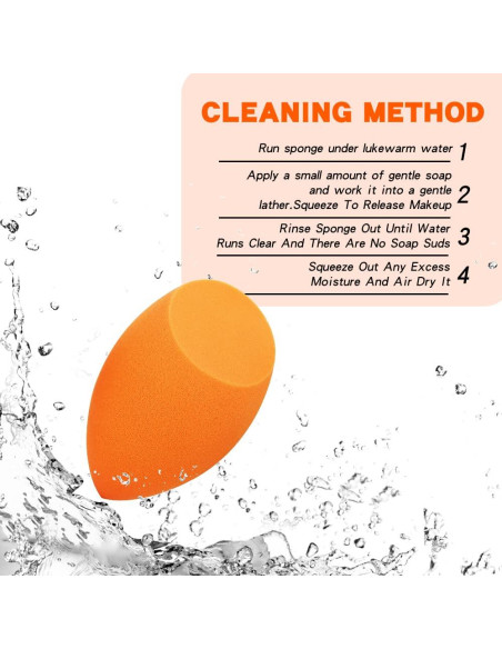 Esponja de Belleza Grande ZerzSemp 11cm Jumbo para Maquillaje