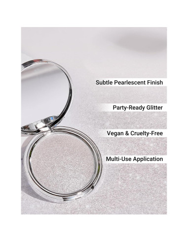 Iluminador Facial Erinde Shimmer 02 Galactic Shimmer 70g