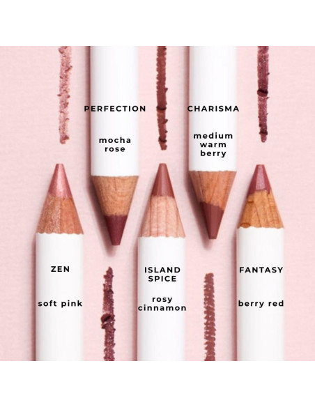 Delineador de Labios Honeybee Gardens Rosa Mocha 1.13 g Vegano