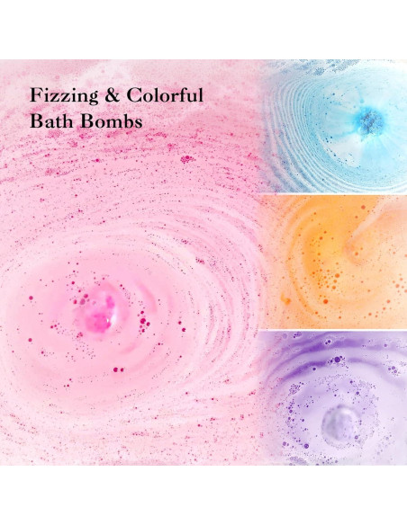 Bombas de Baño Elfinbay para Niños - 9 Piezas con Pulseras