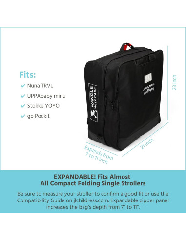 Bolsa de Viaje Acolchada J.L. Childress para Cochecito Compacto