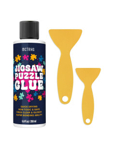 Pegamento Transparente para Rompecabezas MCTRHG 200ML - Secado Rápido