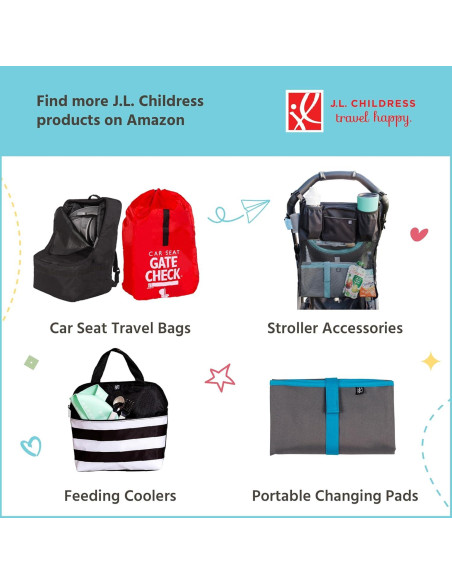 Bolsa de Viaje Acolchada J.L. Childress para Cochecito Compacto