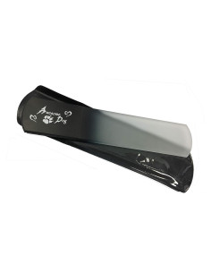 Lima de Uñas de Cristal Grande Awesome Dog 16.5 cm Doble Cara