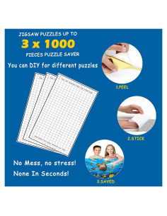 Kit de Conservación de Rompecabezas SHENGXIN 3x1000 Piezas