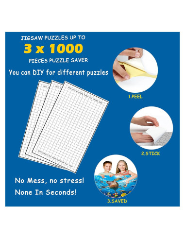 Kit de Conservación de Rompecabezas SHENGXIN 3x1000 Piezas