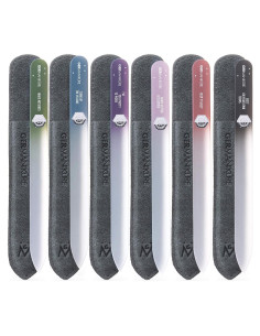 Lima de Uñas de Cristal Germanikure 6 Pack en Estuche