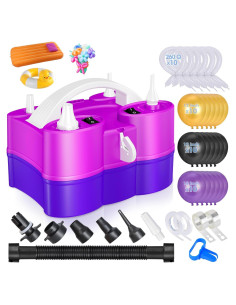 Bomba de aire eléctrica jojnawa 3 en 1 para globos y flotadores