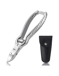 Cortauñas BEZOX de Acero Inoxidable para Uñas Gruesas