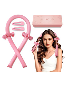 Varilla de Rizado Sin Calor Togayu - Rizos Naturales Rosa Sakura