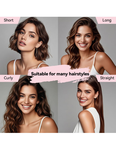 Varilla de Rizado Sin Calor Togayu - Rizos Naturales Rosa Sakura