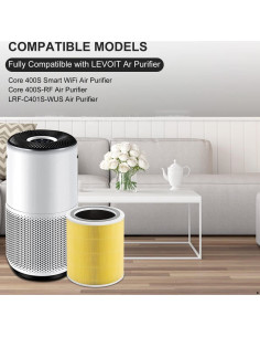 Filtros de Reemplazo Kalolado Core 400S 2 Unidades Carbono Activado 2