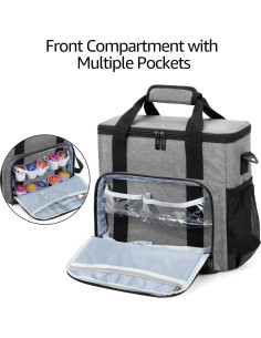 Bolsa de transporte CURMIO para cafetera Keurig K-Mini gris 2