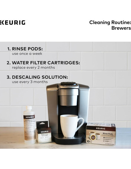 Cartuchos de Filtro de Agua Keurig - 2 Repuestos para K-Cup
