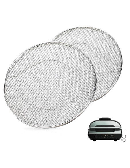 2 Protectores de Salpicaduras Acero Inoxidable Ninja Foodi FG551