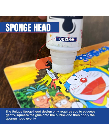 Pegamento para Rompecabezas GH1200 - 280ml (2x140ml) Secado Rápido