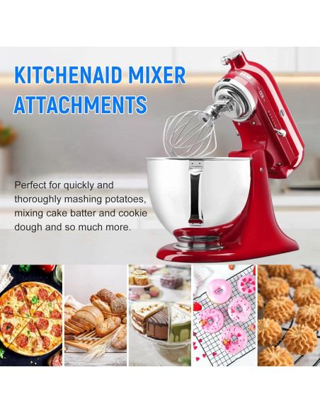 Accesorio de Batidor Axfvd para Mezclador Kitchenaid K45SS