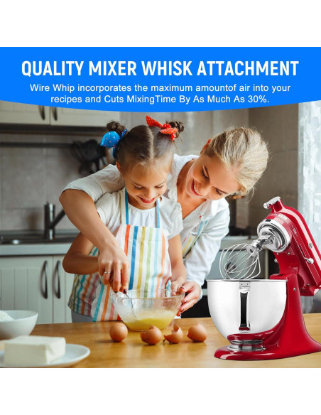 Accesorio de Batidor Axfvd para Mezclador Kitchenaid K45SS