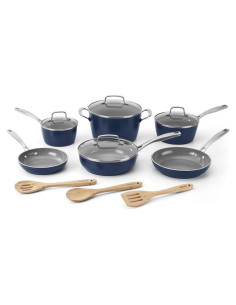 Juego de Utensilios de Cocina 13 Piezas Cuisinart Ceramica XT Azul