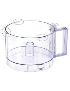 Tazón de Procesador de Alimentos Cuisinart FP-631AGTX-1 7 Tazas