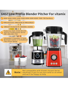 Recipiente de 1.89L para Licuadora Vitamix 5200 5300 6500 2