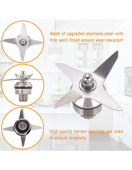 Contenedor de 1.81L para Licuadoras Vitamix EastFune 64Oz