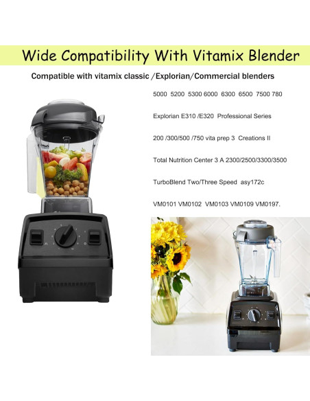 Jarra de licuadora 0.9L Vitamix 5200 4500 5000 6300