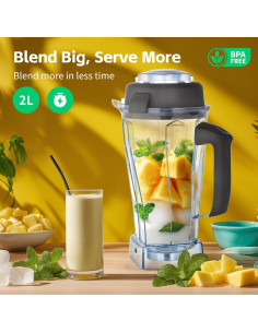Contenedor de Reemplazo 64oz Twisvo para Licuadoras Vitamix 2
