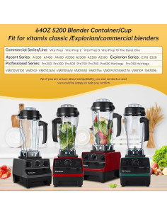 Jarra de Reemplazo Vitamix 64oz TOGJNDLL para 5200/5000 2