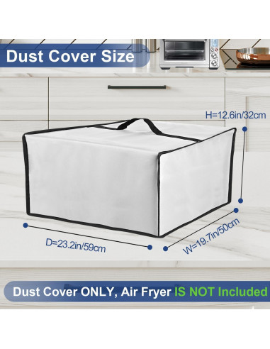 Cubierta de Polvo para Freidora de Aire Breville BOV900BSS 59x50x32cm