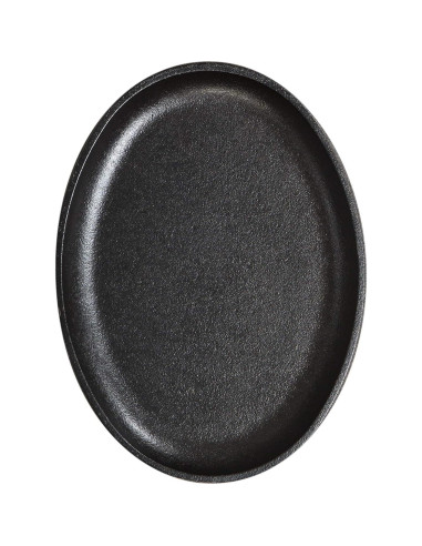 Sartén Ovalada Sin Mango Lodge de Hierro Fundido 25.4 cm
