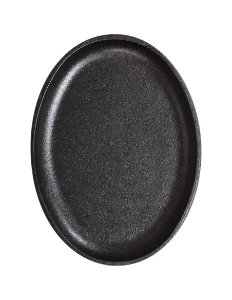 Sartén Ovalada Sin Mango Lodge de Hierro Fundido 25.4 cm