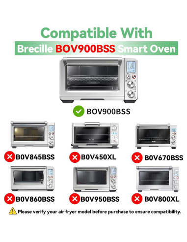 Accesorios Freidora de Aire SIUDANGKA para Breville BOV900BSS