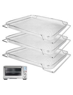 Cesta de Freidora de Aire SettleDown 3 Piezas Acero Inoxidable