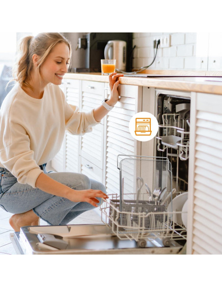 Cesta de Freidora de Aire SettleDown 3 Piezas Acero Inoxidable