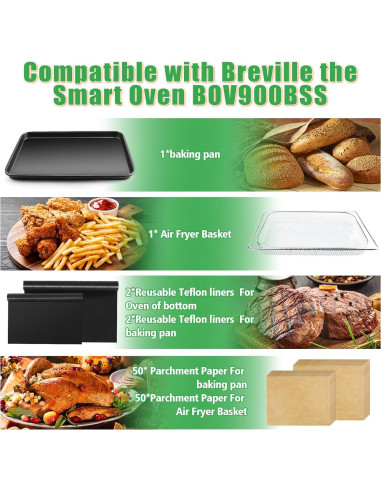 Accesorios Freidora de Aire SIUDANGKA para Breville BOV900BSS