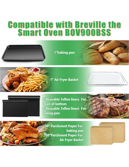 Accesorios Freidora de Aire SIUDANGKA para Breville BOV900BSS